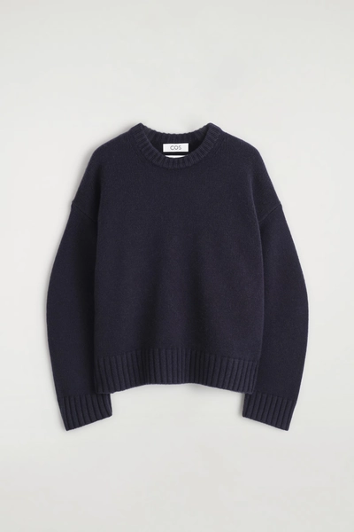 PULL COL ROND EN CACHEMIRE ÉPAIS