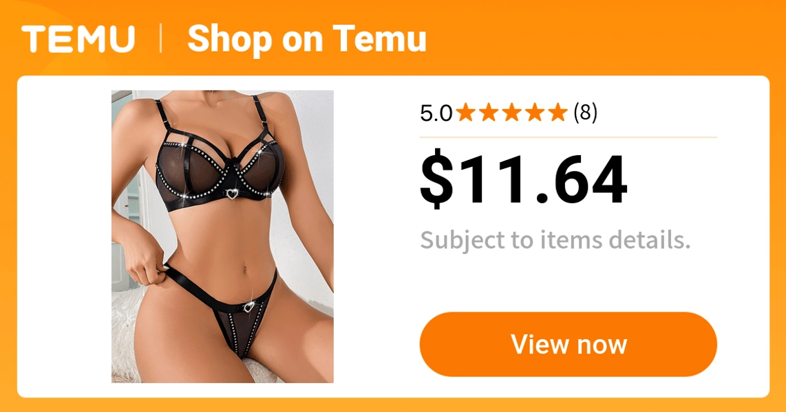 two piece set sparkling sequin decorated womens bra panty - Temu