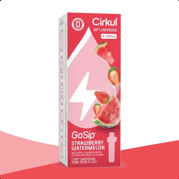 Cirkul GoSip Strawberry Watermelon Flavor Cartridge 4-Pack