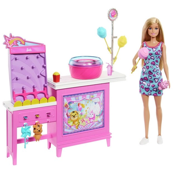 Buy Beach Detectives Barbie Malibu Doll Cotton Candy Playset | Dolls | Argos