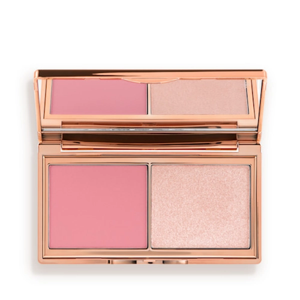 HOLLYWOOD BLUSH & GLOW GLIDE PALETTE - LIGHT TO MEDIUM