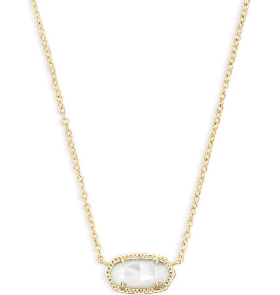 Elisa Gold Pendant Necklace Kendra Scott