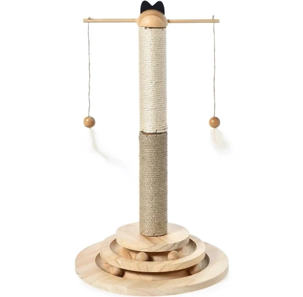 Vibrant Life Interactive Cat Scratching Post