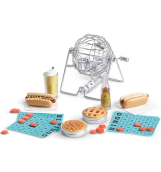 American Girl Melody Block Party Food Game Set