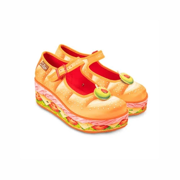 hot chocolate design Chocolaticas Footlong Women's Mary Jane Platform