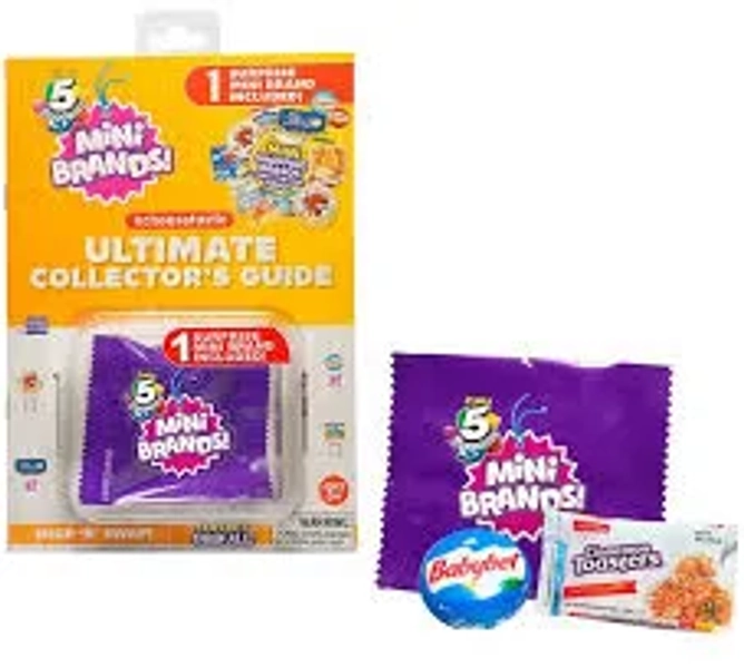 Dollar Days Bulk 5 Surprise Mini Brands Ultimate Collector Guide Assortment Case of 144