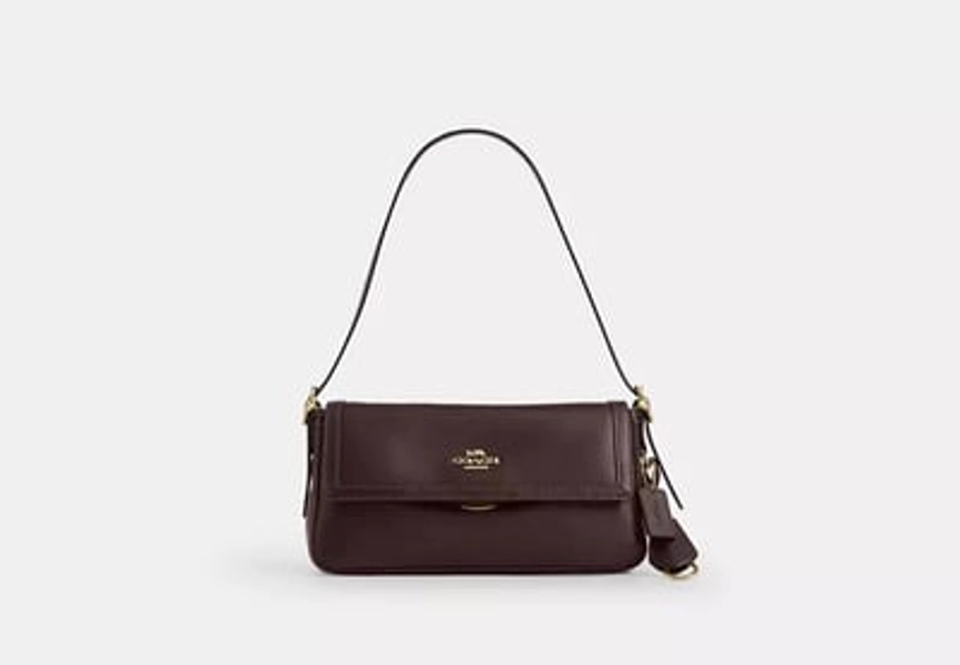 Coach Outlet Etta Small Flap Shoulder Bag - Brown