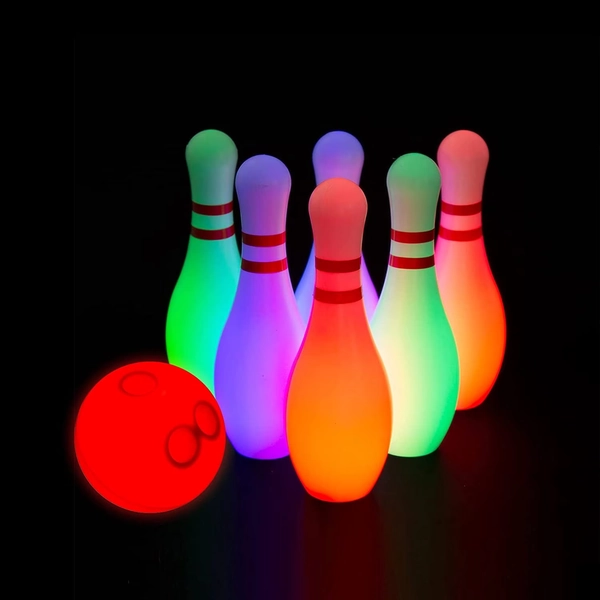 Style-Carry Light Up Kids Bowling Set, Includes 6 Pins and 1 Ball Kids Toddler Indoor & Outdoor Games for Boys Girls 3 4 5 6 Years - Walmart.com
