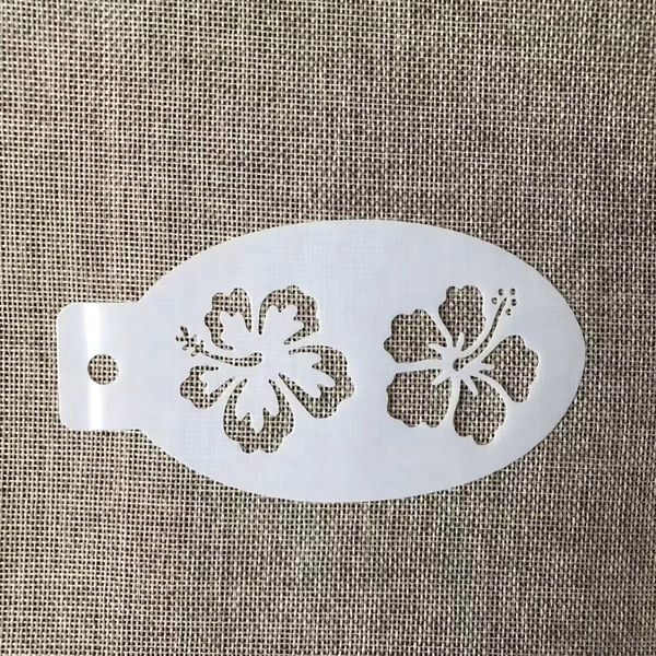 5.3*3inch Peach Flower Face Body Paint Stencils for Painting Scrapbook Coloring Embossing Album Decorative Template - AliExpress 21