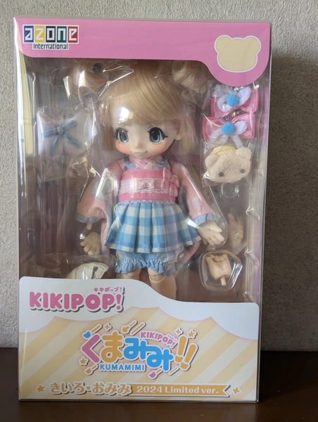 AZONE KIKIPOP! Kumamimi!! Kiiro Omimi 2024 Limited ver. Fashion Doll - Kumamimi