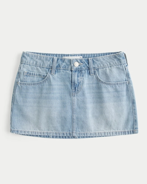 Denim Mini Skort