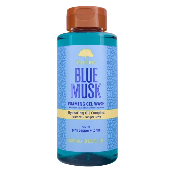 Blue Musk Foaming Gel Wash
