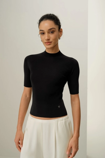 Top Ajusté en Maille Sans Coutures