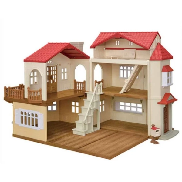 Calico Critters Red Roof Country Home Gift Set