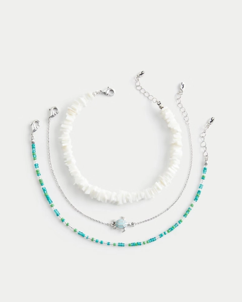 Shell Anklet 3-Pack