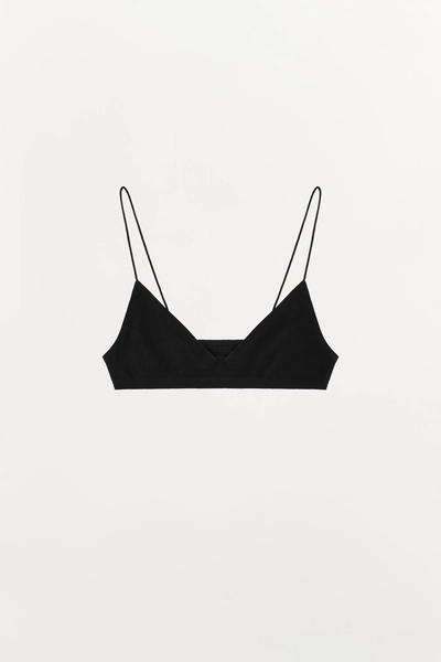 SOUTIEN-GORGE SEAMLESS À BRETELLES - Noir - XS-S