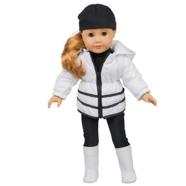 Dress Along Dolly Winter Snow Outfit