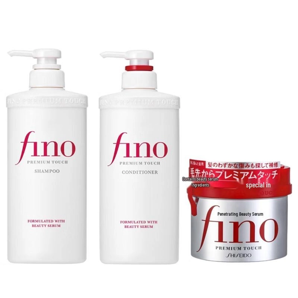 FINO Ensemble de Soins Capillaires Premium