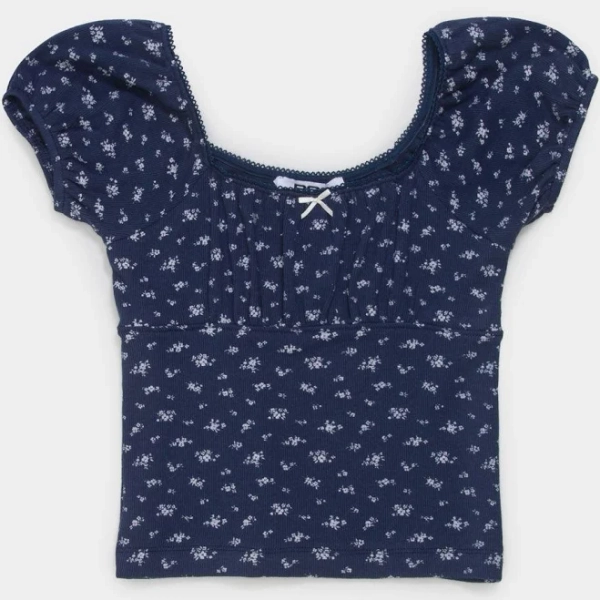 RSQ Girls Ditsy Emma Top