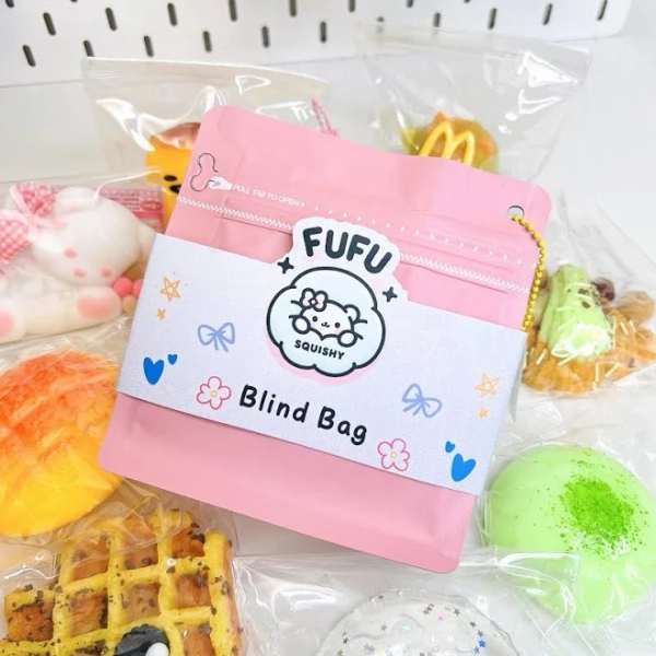 Mixed Squishy Blind Bag Surprise Squishy Blind Bag (At least 5 squishes)