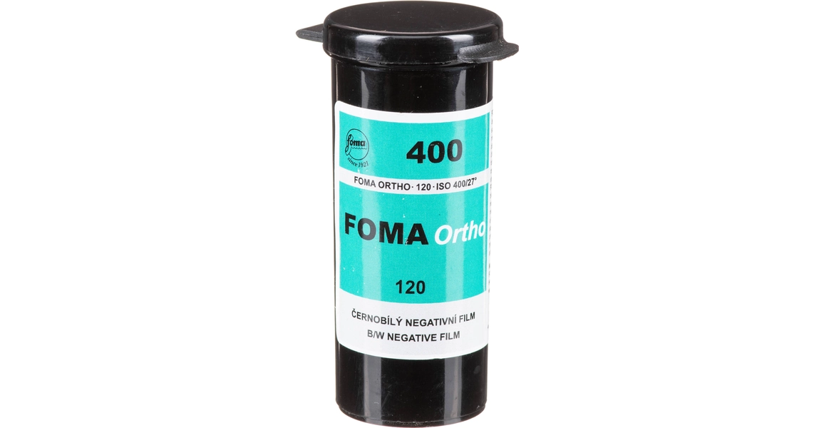 Foma Ortho 400 Black and White Film (120 Roll Film)