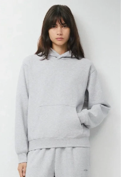 Cozy Sweatfleece Perfect Hoodie grey