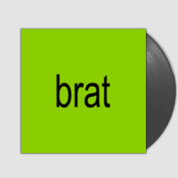brat- Charli XCX Clear Vinyl LP with Pink Splatter — Vertigo Vinyl