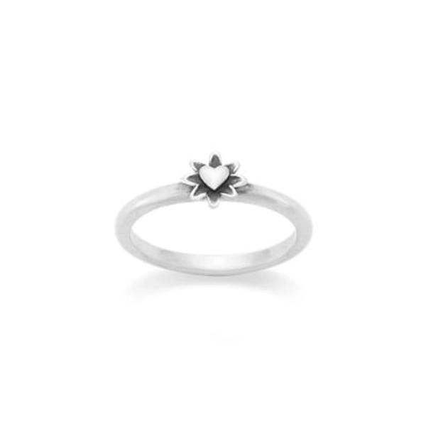 Blooming Heart Ring