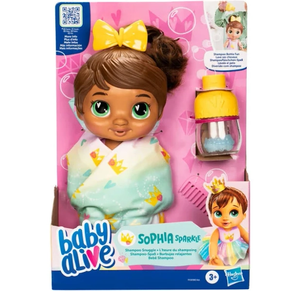 Baby Alive Shampoo Snuggle Berry Boo Doll