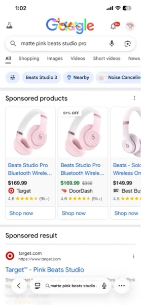 Beats Studio Pro Bluetooth Wireless Headphones