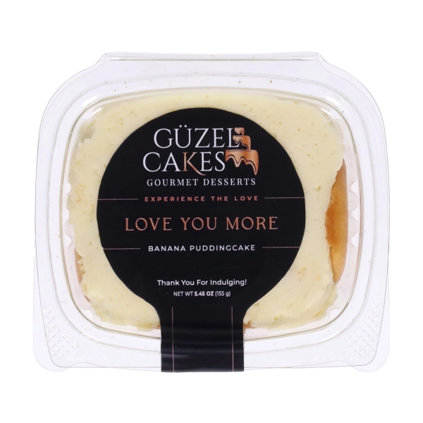 Guzel Cakes Banana Pudding Gourmet Dessert - Love You More