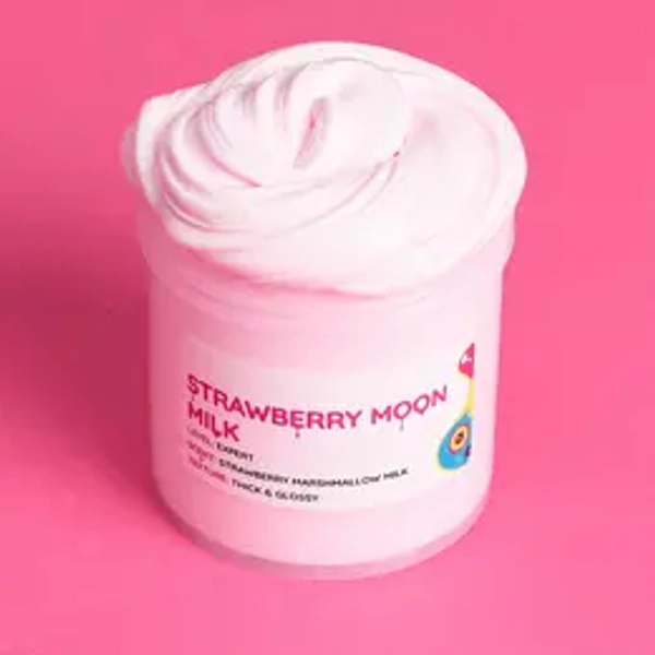 Sloomoo - Strawberry Moon Milk Slime