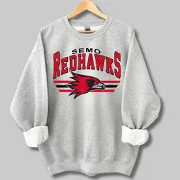 [SALE UP TO 40%] Semo Redhawks Vintage Football NCAA Sweatshirt, Southeast Missouri State University Vintage Unisex Sport Shirt, Gifts For Football Fans