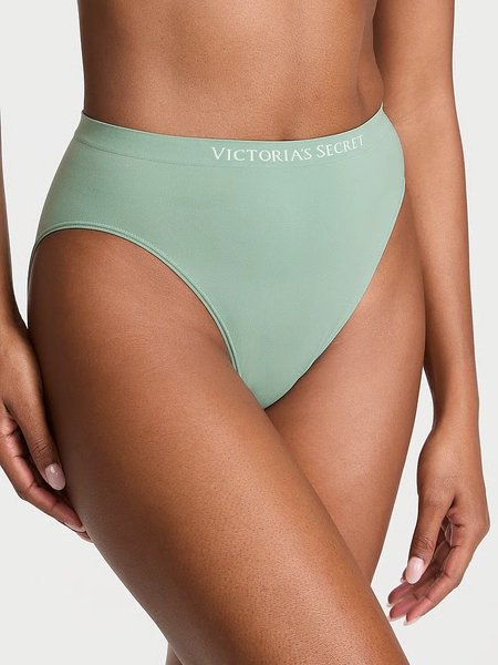 Seamless High-Leg Brief Panty