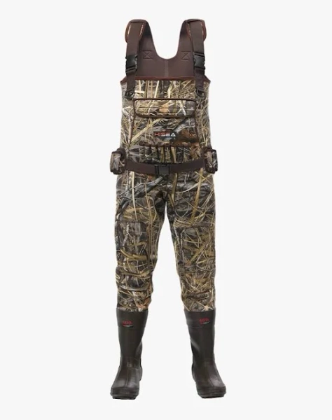 Hisea Men's Neoprene Duck Hunting Waders