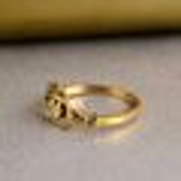 Gold Dainty Claddagh Ring: Celtic Irish Friendship Ring