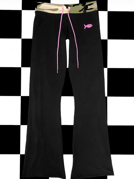 SWEET LORD O'MIGHTY! CAMO PANT IN BLACK