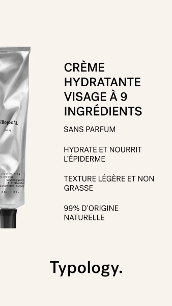 Crème hydratante visage à 9 ingrédients