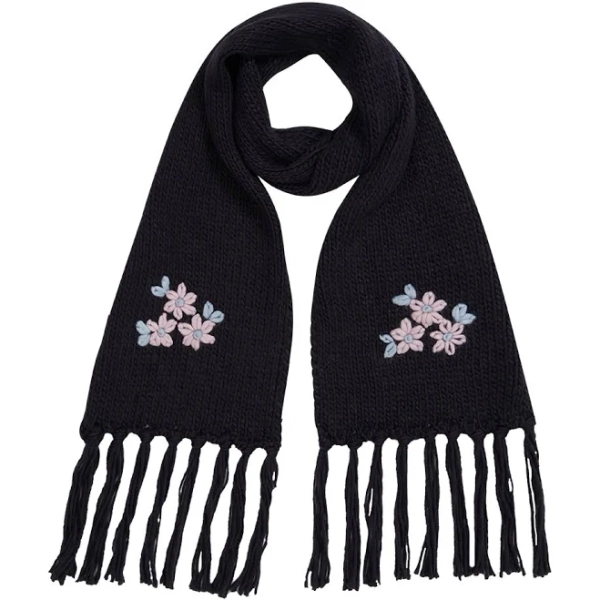 Fable England Forget-Me-Not Knitted Scarf