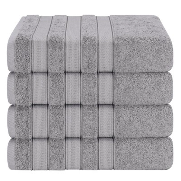 American Soft Linen 4 Piece 100% Cotton Salem Bath Towel Set