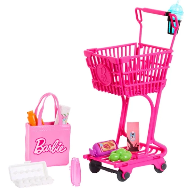 Barbie World Grocery Shopping Toy Set