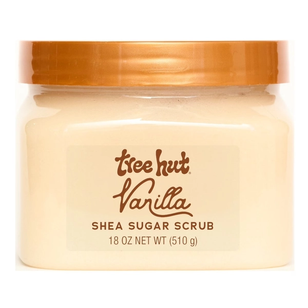 Tree Hut Vanilla Shea Butter Sugar Body Scrub, 18 oz - Walmart.com