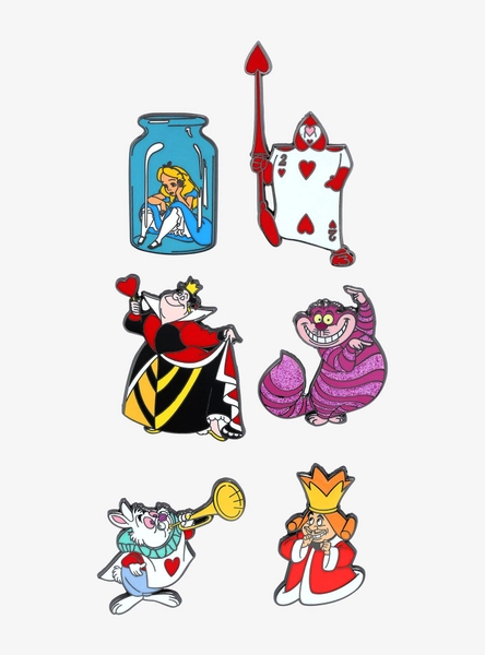 Loungefly Alice In Wonderland Characters Blind Box Enamel Pin
