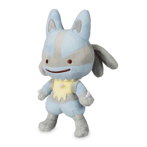 Ditto As Lucario Plush - 8 ¼ In.