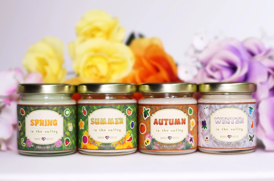 Seasons in the Valley | STARDEW VALLEY INSPIRED | Soy Candle | 4 oz.