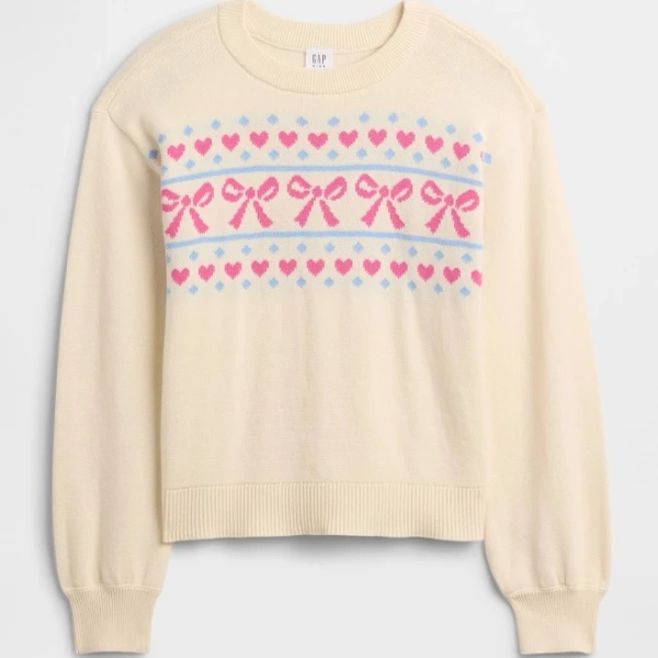 Gap Girls Relaxed Intarsia Sweater