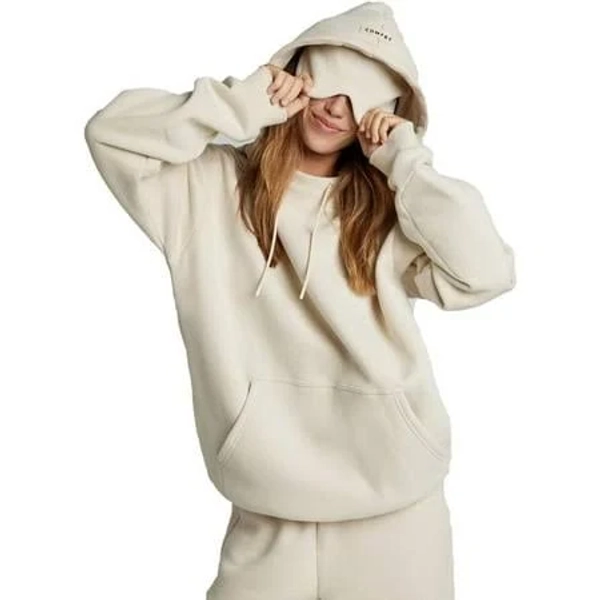 Giisxs Unisex Eye Mask Built In Comfrt Airplane Mode Travel Hoodie