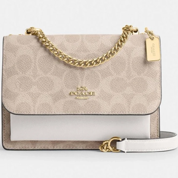 Coach Women's Mini Klare Signature Canvas Crossbody Bag