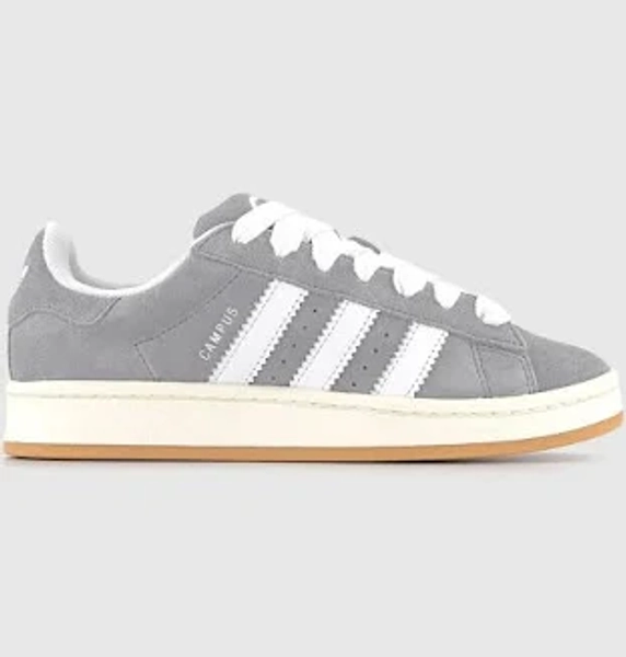 Adidas Women's Campus 00s Brand-Stripe Low-Top Suede Trainers