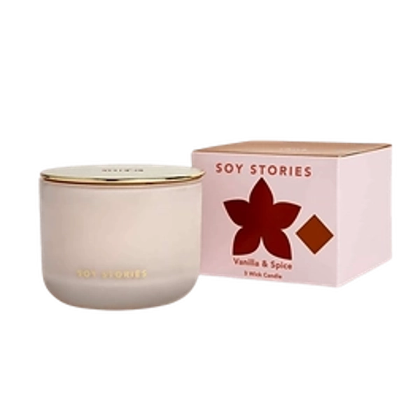 Vanilla & Spice 3 Wick Soy 30hr